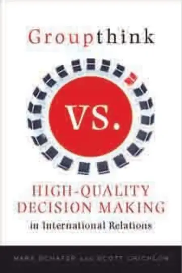 Cover of Groupthink Versus High-Quality Decision Making in International Relations