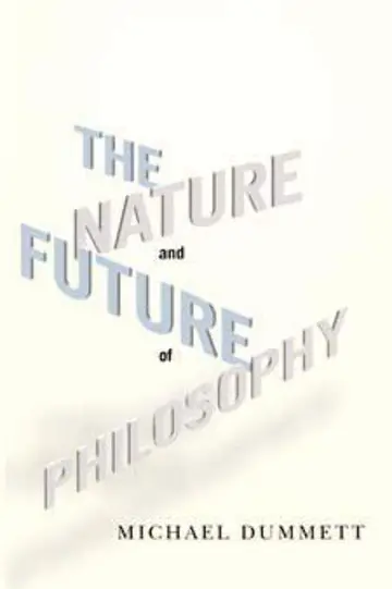 Cover of The Nature and Future of Philosophy