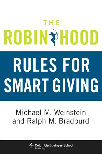 Cover of The Robin Hood Rules for Smart Giving