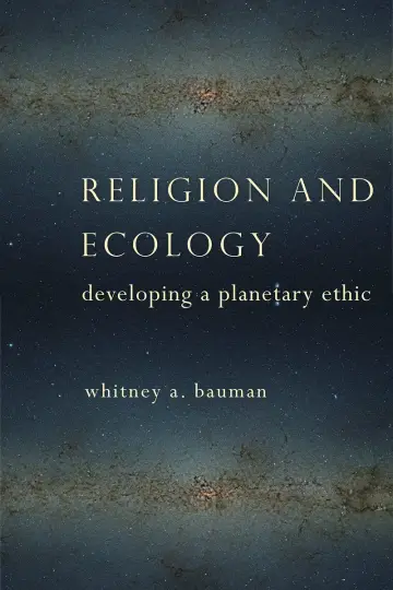 Cover of Religion and Ecology
