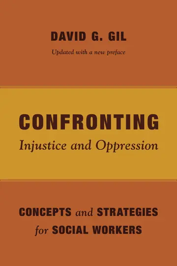 Cover of Confronting Injustice and Oppression