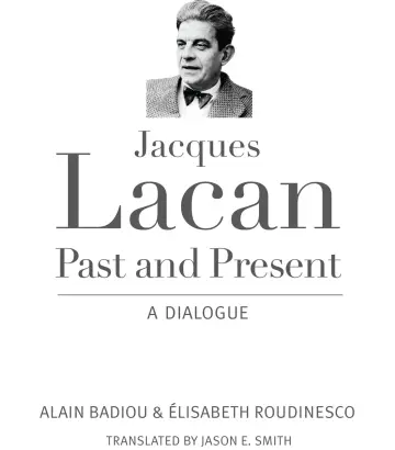 Cover of Jacques Lacan, Past and Present