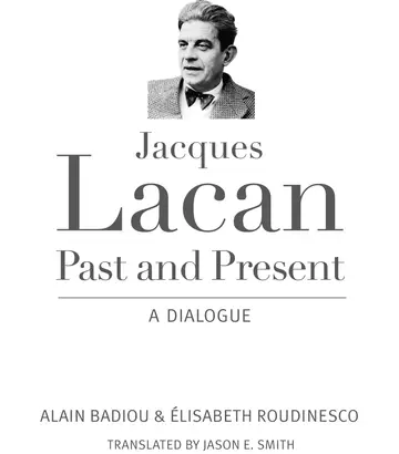 Cover of Jacques Lacan, Past and Present