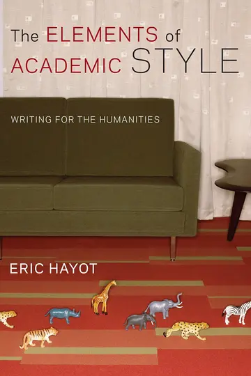 Cover of The Elements of Academic Style