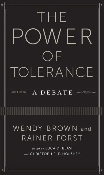 Cover of The Power of Tolerance