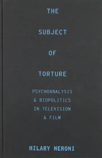 Cover of The Subject of Torture