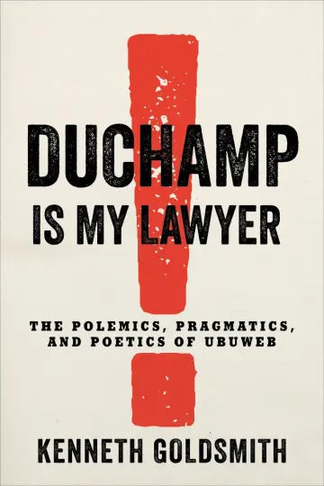 Cover of Duchamp Is My Lawyer