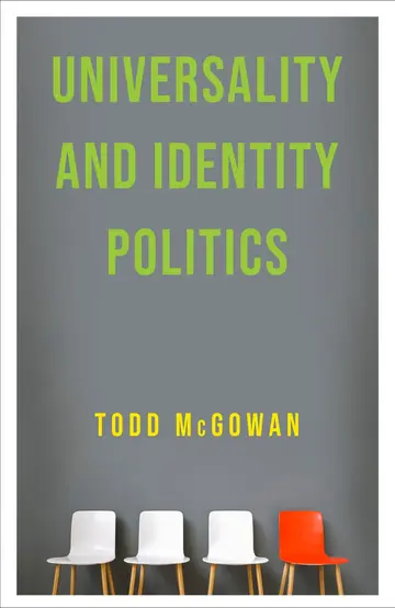 Cover of Universality and Identity Politics