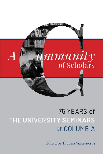 Cover of A Community of Scholars