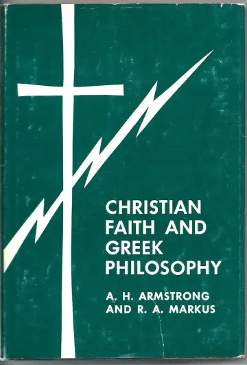 Cover of Christian Faith and Greek Philosophy