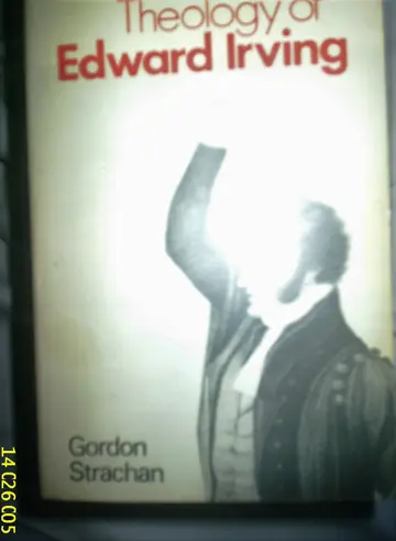 Cover of Pentecostal Theology of Edward Irving