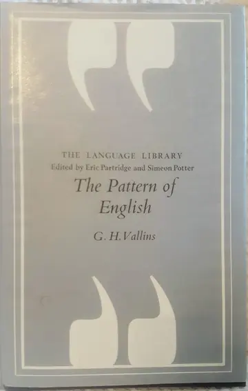 Cover of Pattern of English