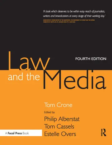 Cover of Law and the Media