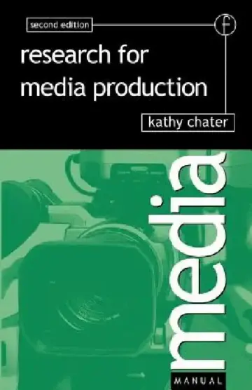 Cover of Research for Media Production