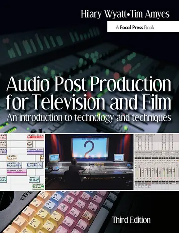Cover of Audio Post Production for Television and Film