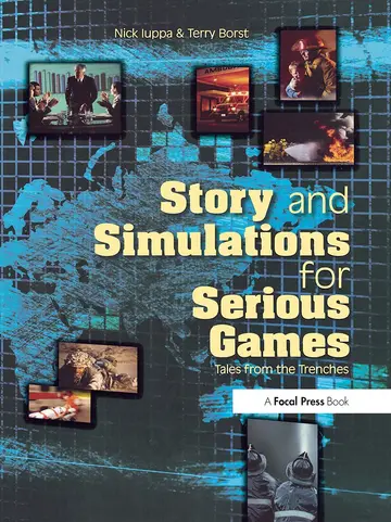 Cover of Story and Simulations for Serious Games