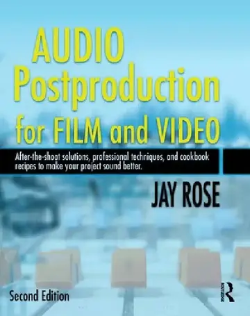 Cover of Audio Postproduction for Film and Video [With CD]