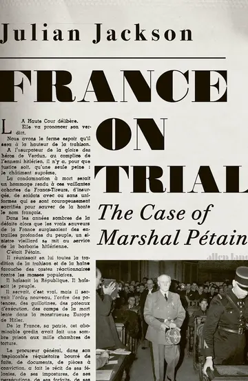 Cover of France on Trial
