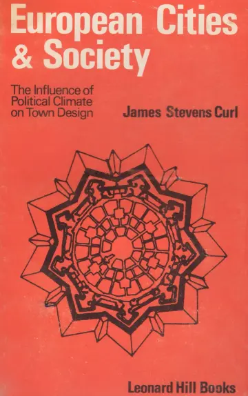 Cover of European Cities and Society