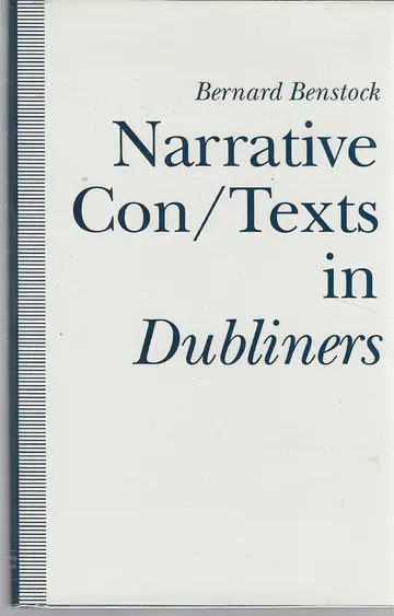 Cover of Narrative Con/Texts in "Dubliners"