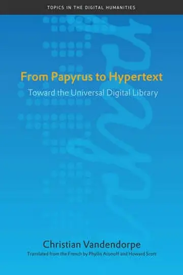Cover of From Papyrus to Hypertext