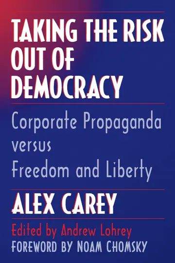 Cover of Taking the Risk Out of Democracy