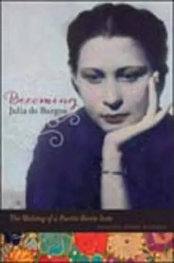 Cover of Becoming Julia de Burgos