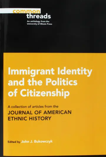 Cover of Immigrant Identity and the Politics of Citizenship