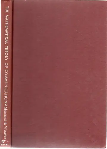 Cover of The Mathematical Theory of Communication
