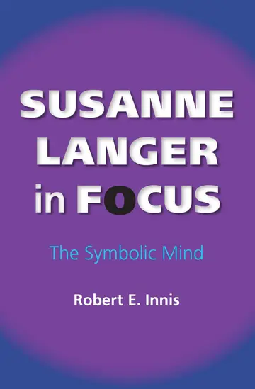 Cover of Susanne Langer in Focus