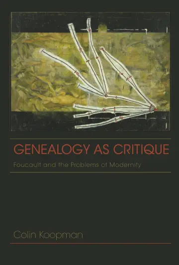 Cover of Genealogy as Critique