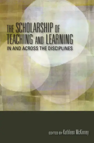 Cover of The Scholarship of Teaching and Learning in and Across the Disciplines
