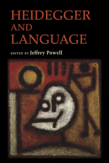 Cover of Heidegger and Language