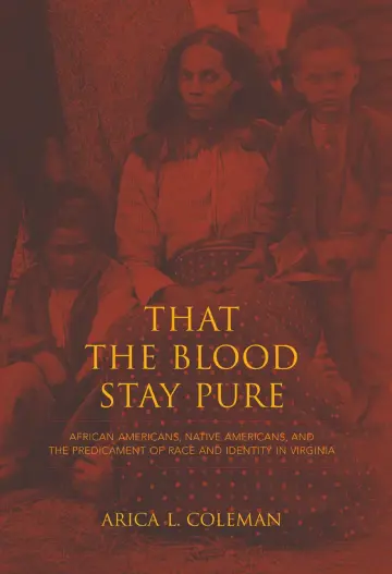 Cover of That the Blood Stay Pure