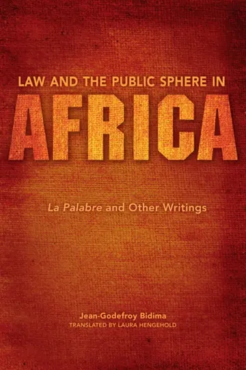 Cover of Law and the Public Sphere in Africa