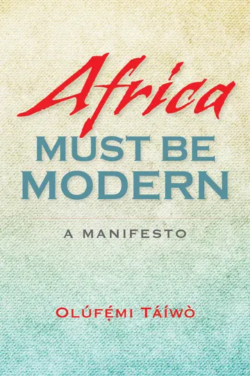Cover of Africa Must Be Modern