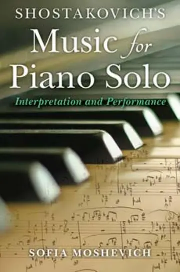 Cover of Shostakovich's Music for Piano Solo