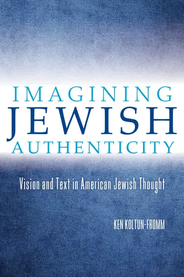 Cover of Imagining Jewish Authenticity