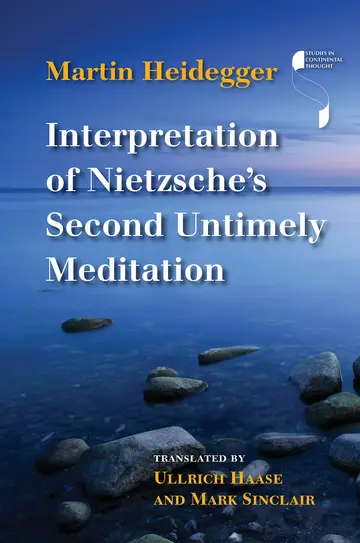 Cover of Interpretation of Nietzsche's Second Untimely Meditation