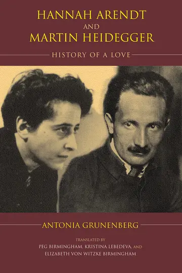 Cover of Hannah Arendt and Martin Heidegger