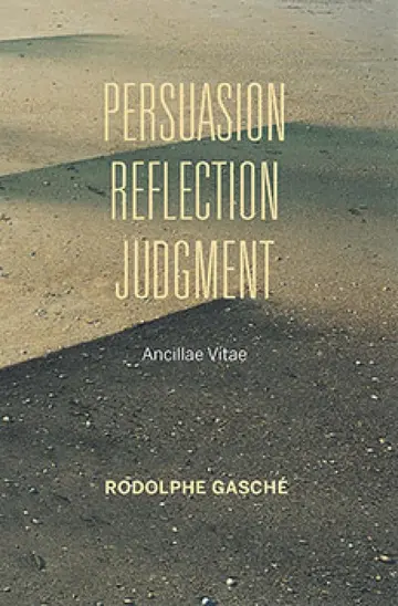 Cover of Persuasion, Reflection, Judgment
