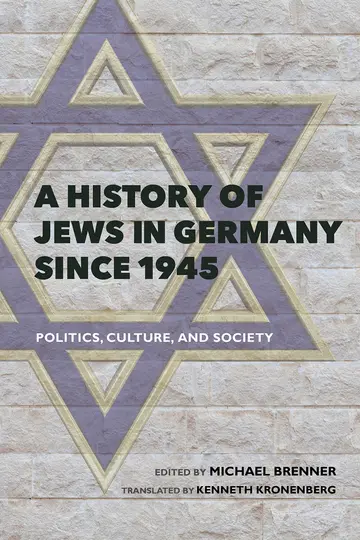 Cover of A History of Jews in Germany since 1945