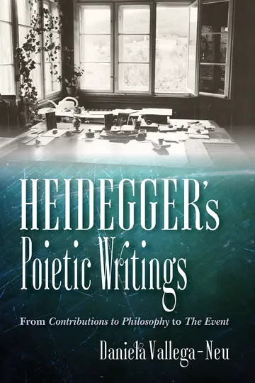 Cover of Heidegger's Poietic Writings