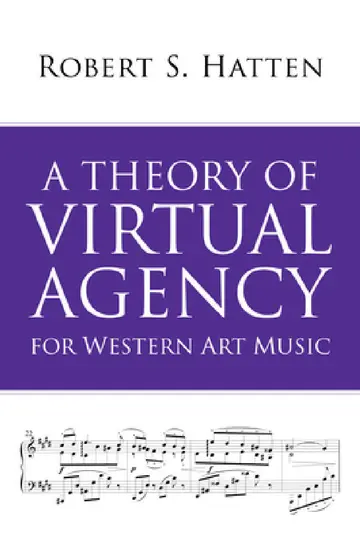 Cover of A Theory of Virtual Agency for Western Art Music