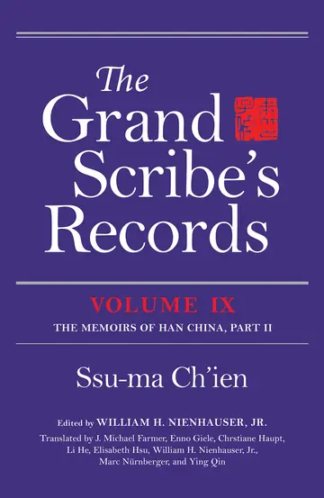 Cover of The Grand Scribe's Records, Volume IX