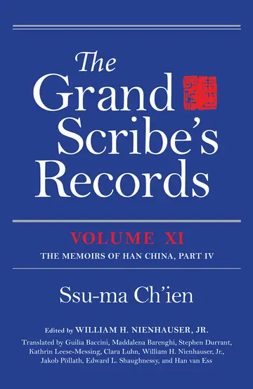 Cover of The Grand Scribe's Records, Volume XI