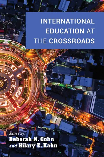 Cover of International Education at the Crossroads