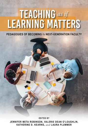 Cover of Teaching as If Learning Matters