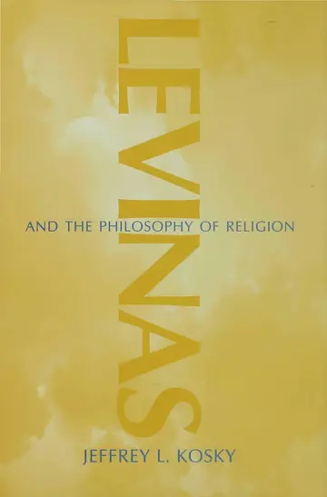 Cover of Levinas and the Philosophy of Religion