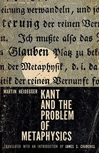 Cover of Kant and the Problem of Metaphysics